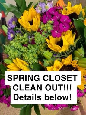 SPRING CLOSET CLEANOUT!!! 🌸🌼🩷🐝💐